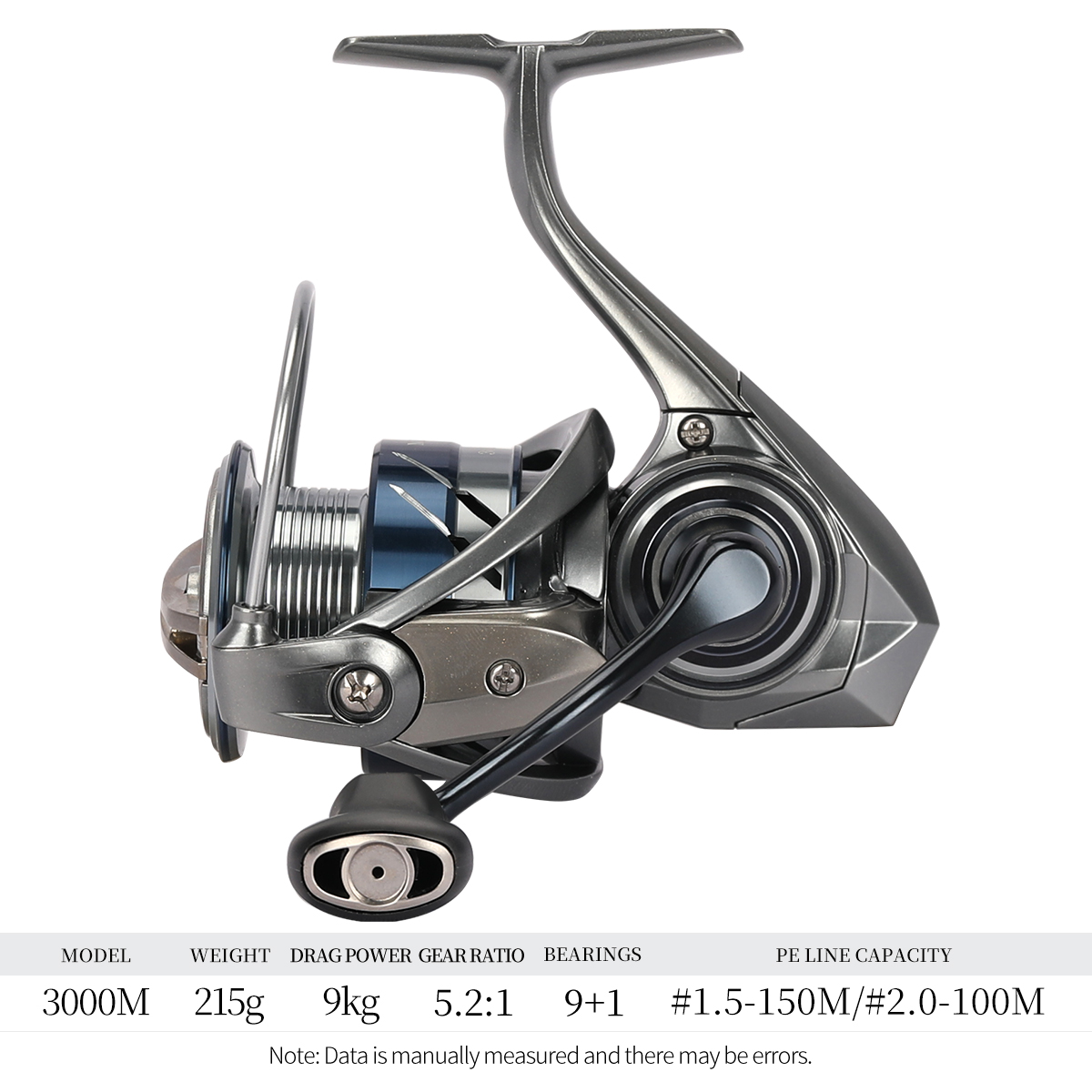 Kastking Reel Zephyr - Reel Spinning TSURINOYA Finesse MERLIN 1000