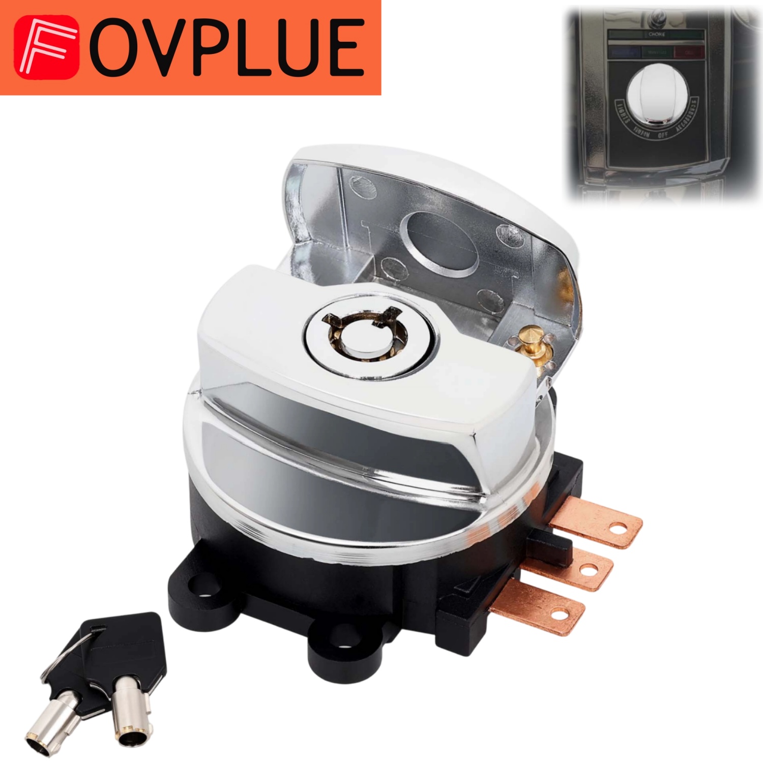 Abu Garcia Reel Revo - Suku Cadang Motor Saklar Pengapian dengan
