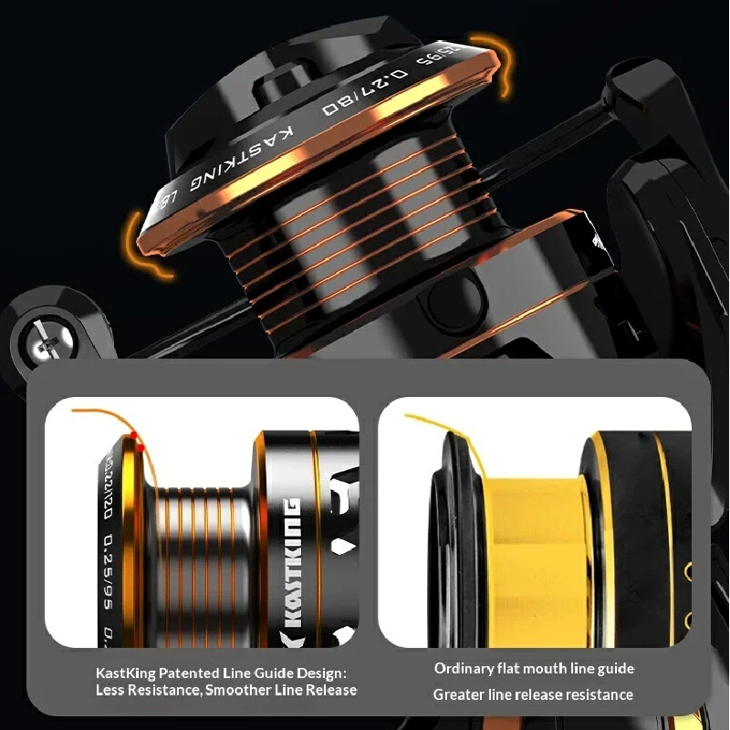 Reel Pancing Spinning Hot Kast - Kastking Reel Zephyr ulasan dan harga