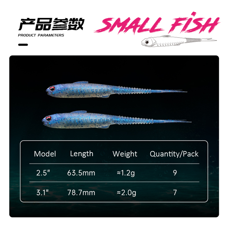 Umpan Ikan FISHANT Fork Tail H - Fishing Lure Soft Plastic ulasan dan harga