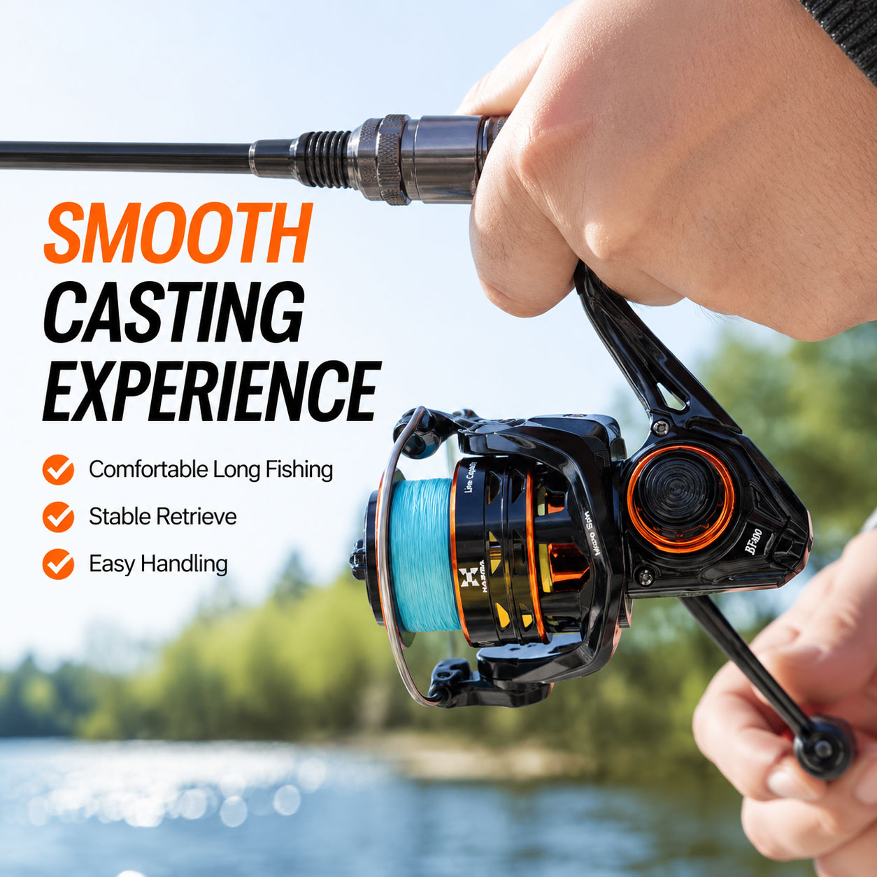 HASIDA Butterfly 800, Gulungan - Kastking Reel Zephyr ulasan dan harga