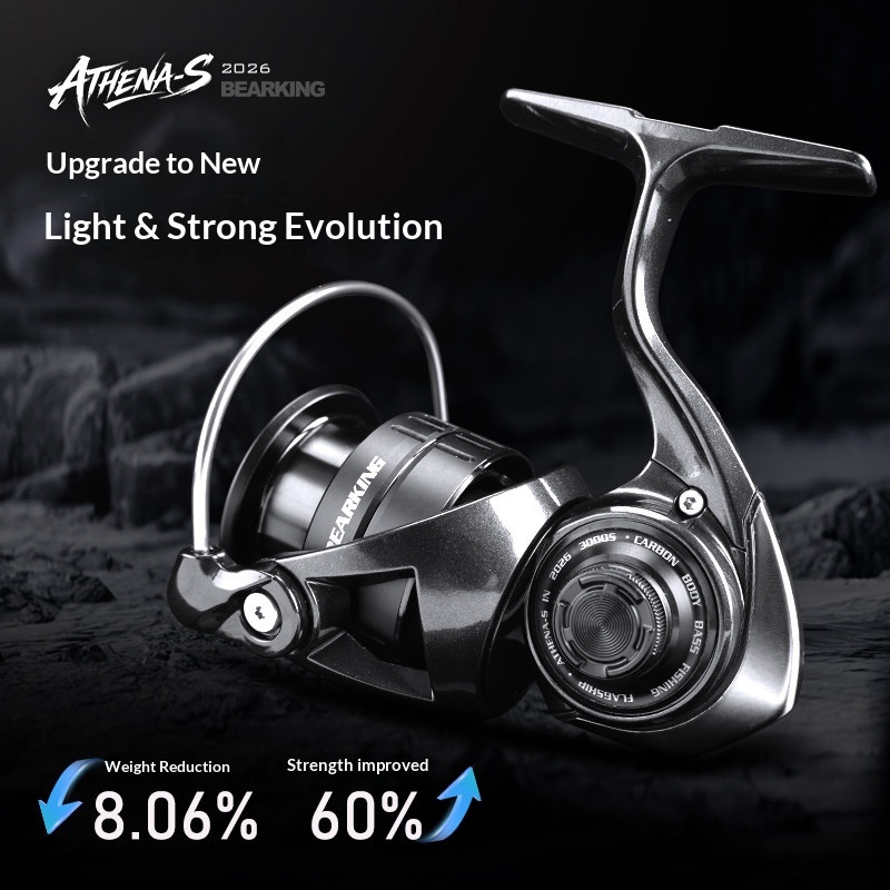 BEARKING ATHENA‑S Reel Peminta - Kastking Reel Zephyr ulasan dan harga