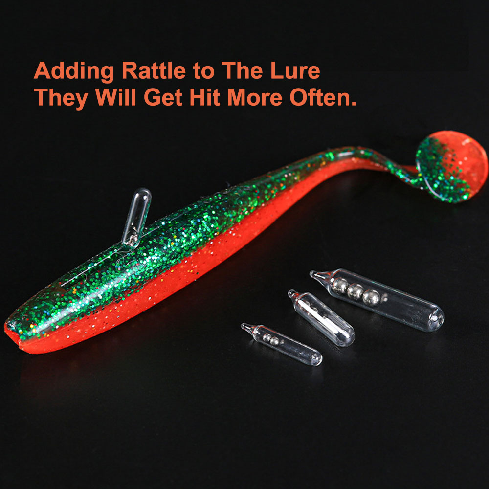 50Pcs 2 Bola Rattle Pancing Un - Fishing Lure Spoon ulasan dan harga